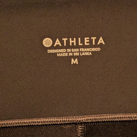Athleta Black All Over Gleam Leggings - Picture 3 of 4